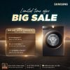 Máy Giặt Samsung Inverter 13 Kg WW13T504DAB/SV cửa trước