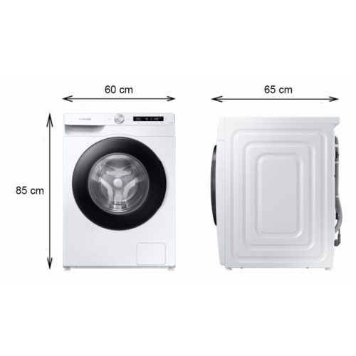 kich thuoc may giat samsung inverter 13 kg ww13t504daw cua truoc